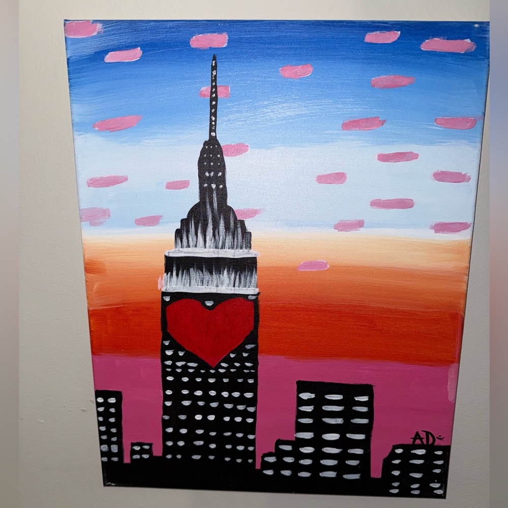 Colorful Cityscape Canvas Art